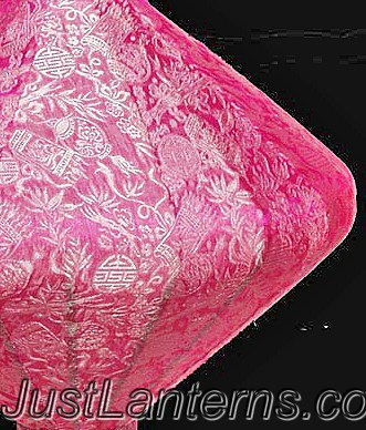 Thumbnail: Pink Silk Lantern - Diamond