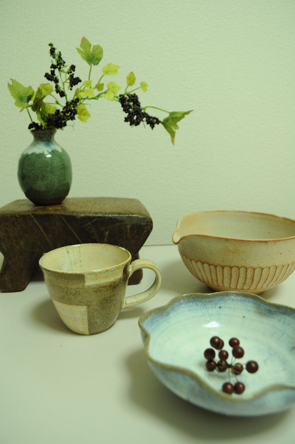 陶芸教室 ceramic studio QUM ・ 陶芸体験｜≫陶芸教室ギャラリー