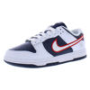 Tênis Dunk Low Premium Feminino Branco e Vermelho