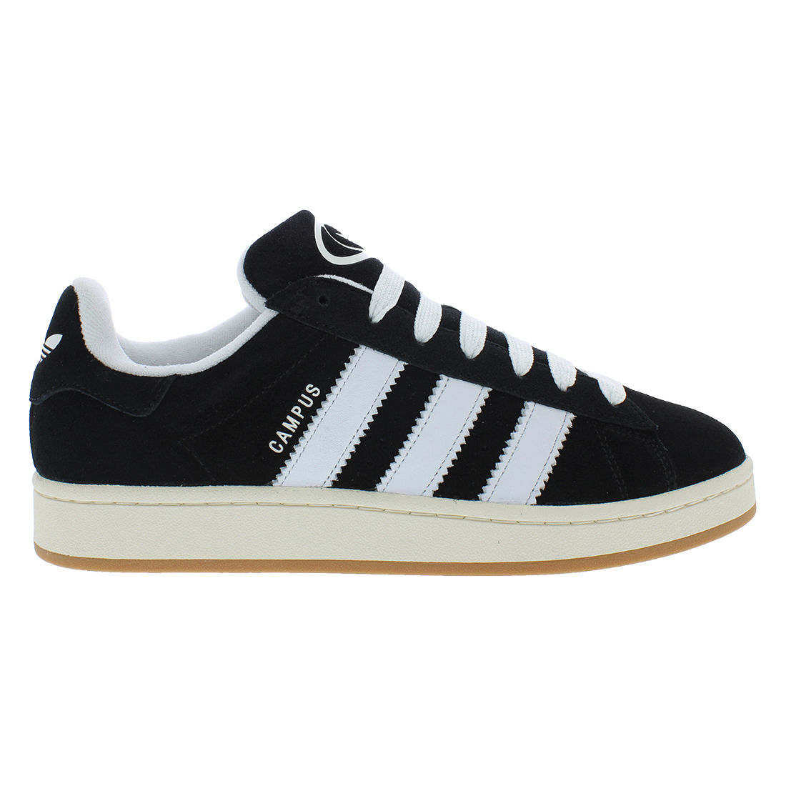 For Men's Campus 00s Walking Style Shoes in Core Black/White/Off-White Color | 1