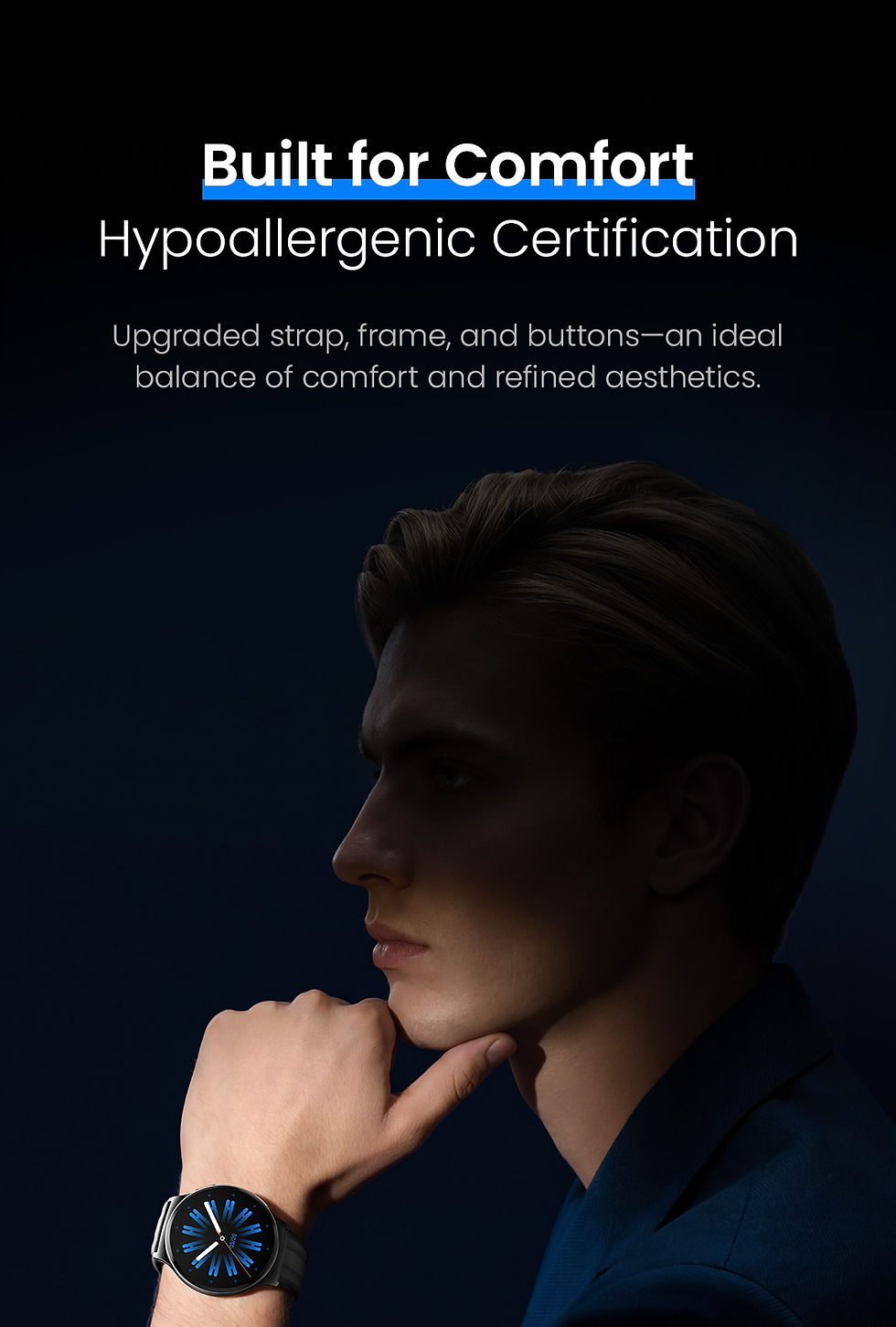 Miniatura: HAYLOU Solar Lite 2 Smartwatch 1.43'' AMOLED Display 24h Health Monitoring 150+ 