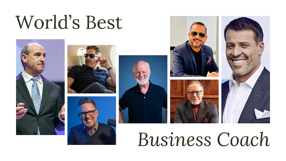 'Top 10 Business Coach in the World Best Business Coach in the World'