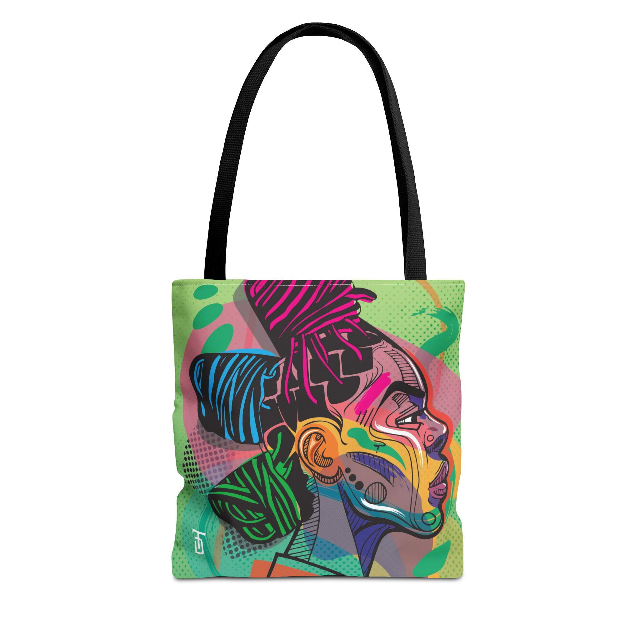 Locs In Knots Tote Bag 