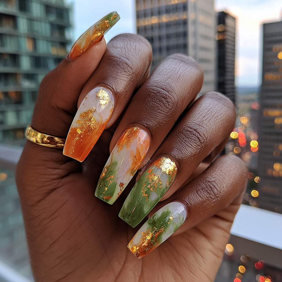 Autumn Aura - Marigold Drift