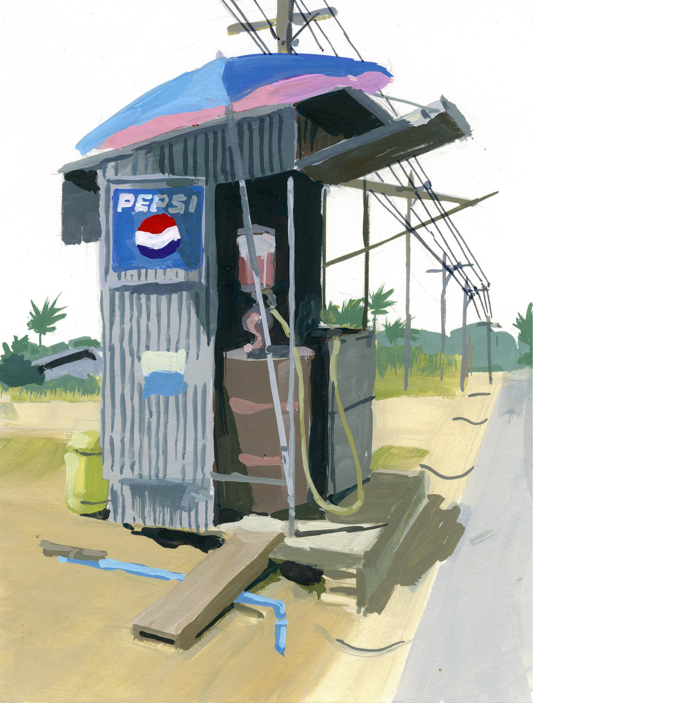 Tankstelle in Ranong - Thailand