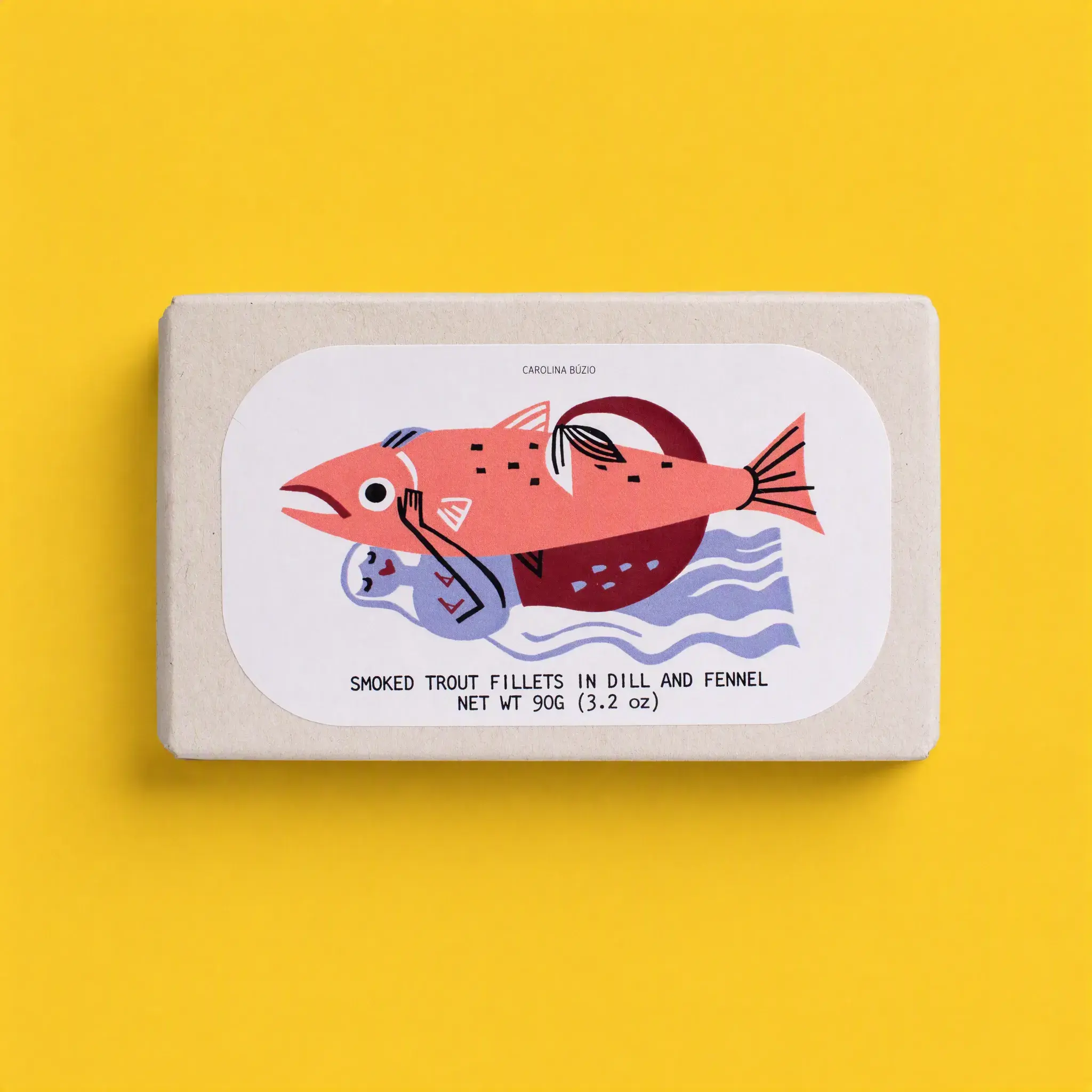 Jose Gourmet Smoked Trout Fillets in Dill & Fennel - 90g