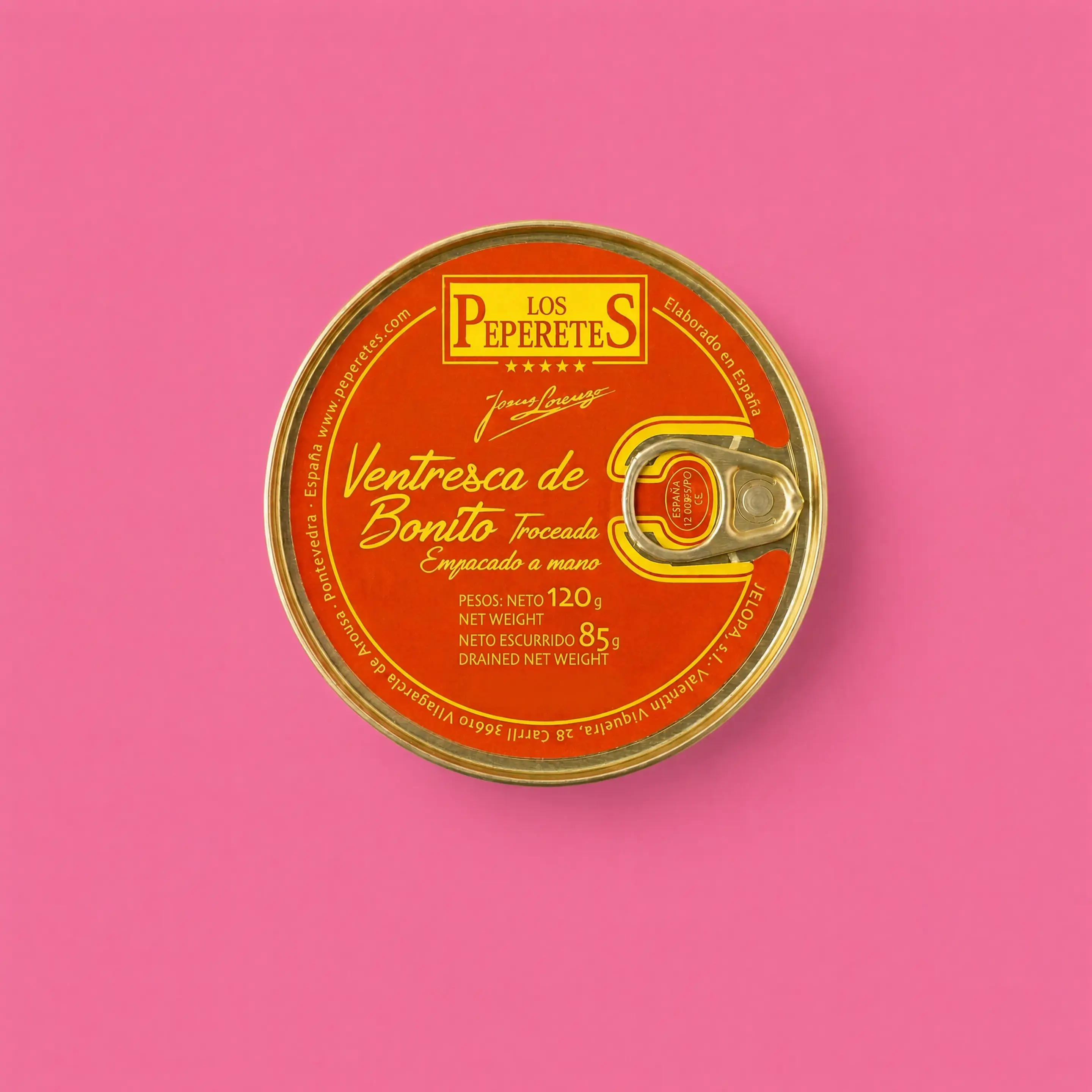 Los Peperetes White Tuna Belly in Olive Oil