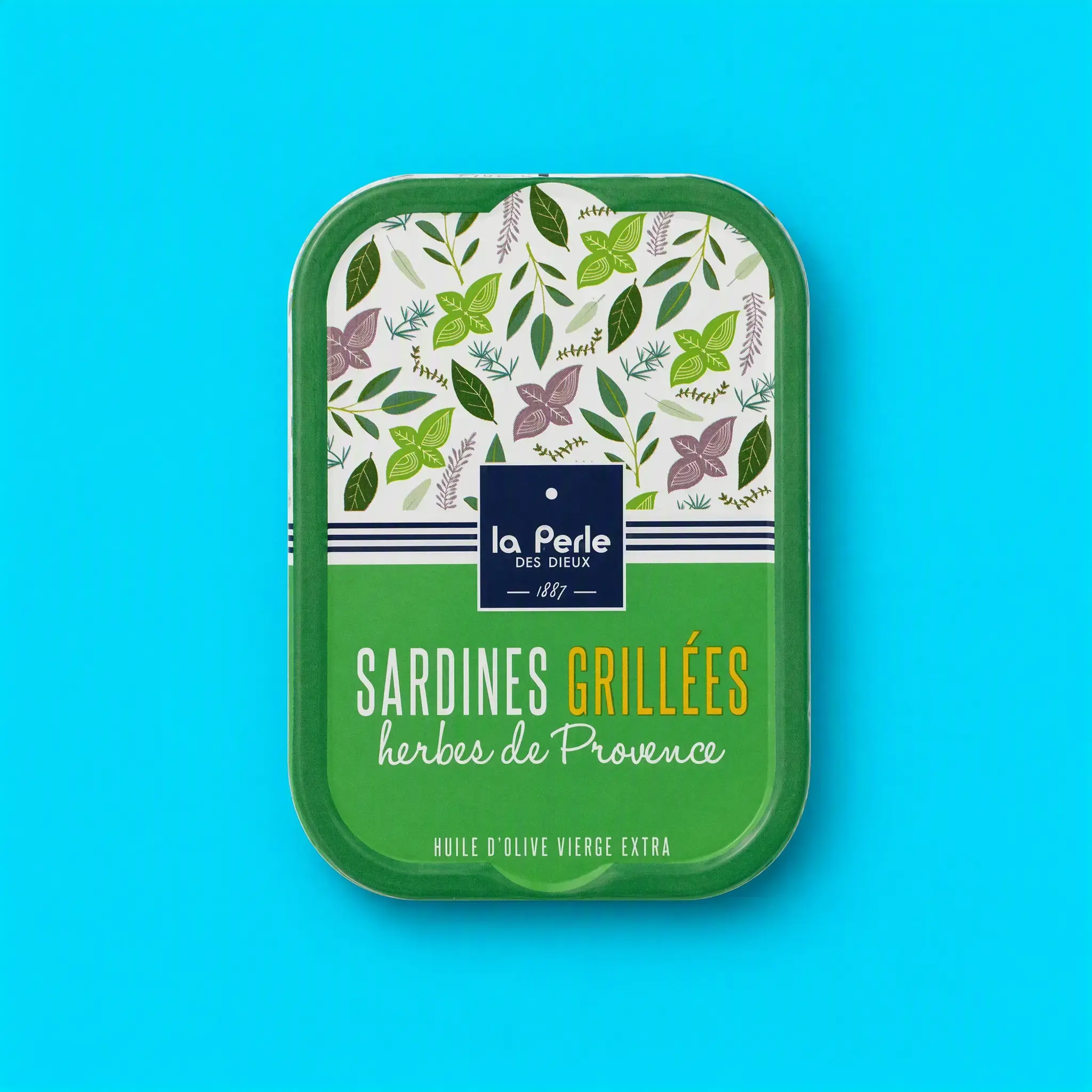 La Perle des Dieux Grilled Sardines in Olive Oil with Provence Herbs