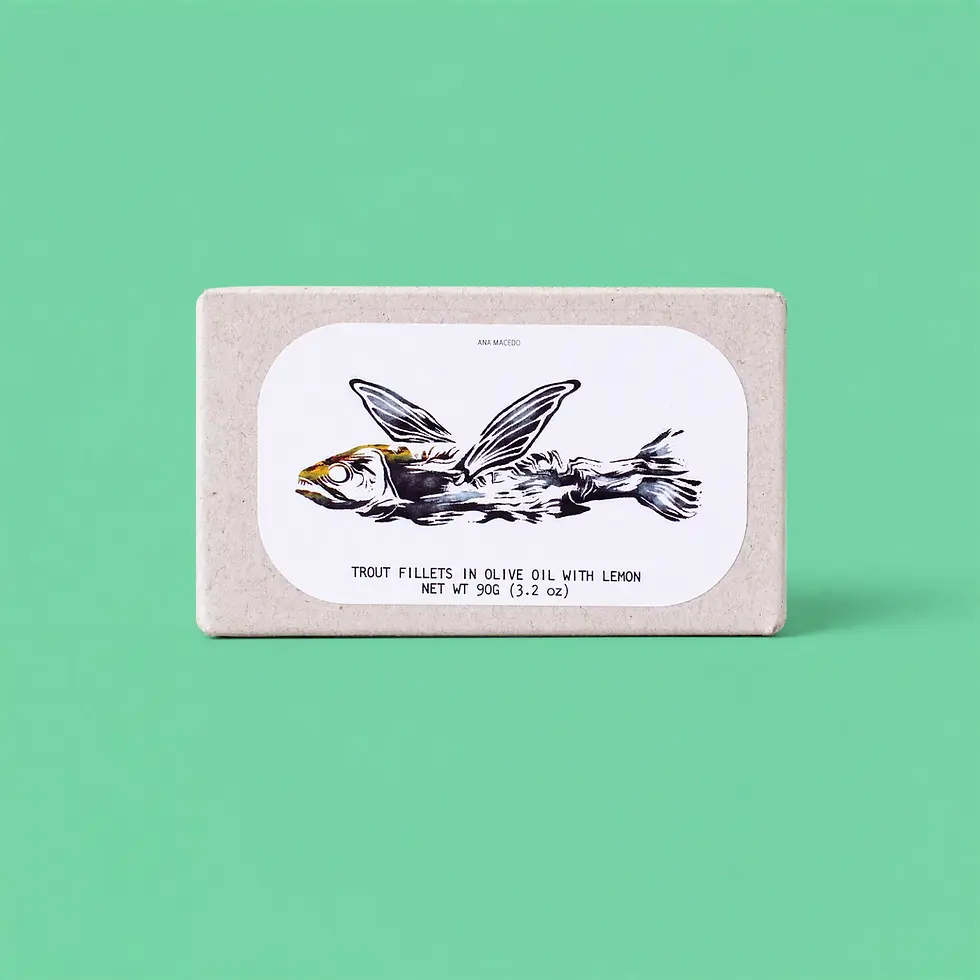 Jose Gourmet Trout Fillets with Lemon and Olive Oil - 90g