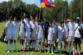 Ararat's U14 team had successful performances in Germany