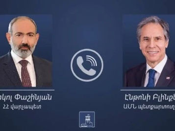 In his conversation with Pashinyan, Blinken reaffirmed the importance of stable peace between Armenia and Azerbaijan. State case