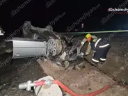 Խոշոր ավտովթար՝ Արագածոտնի մարզում. բժիշկները պայքարում են 3 վիրավորների կյանքի համար