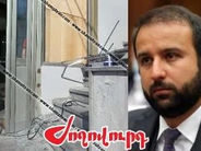 «Ժողովուրդ». Հայտնի է ԱԺ պատգամավոր Հայկ Սարգսյանի ընտանիքին պատկանող խանութի պայթյունի գործով կասկածյալի անունը