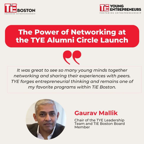 TYE Alumni Circle is Successfully Launched!