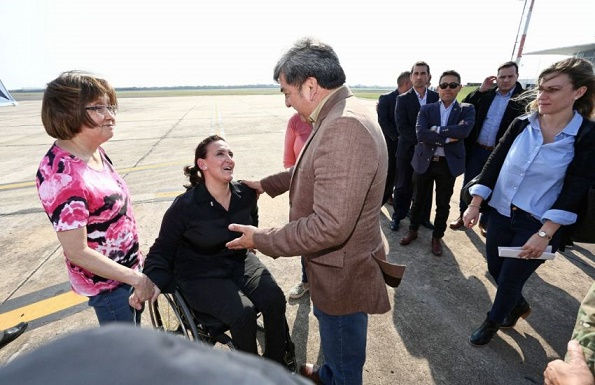 NIEVAS RECIBIÓ A MICHETTI EN CHACO