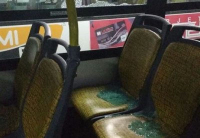SÁENZ PEÑA: DETUVIERON A JOVEN POR DAÑOS A COLECTIVO