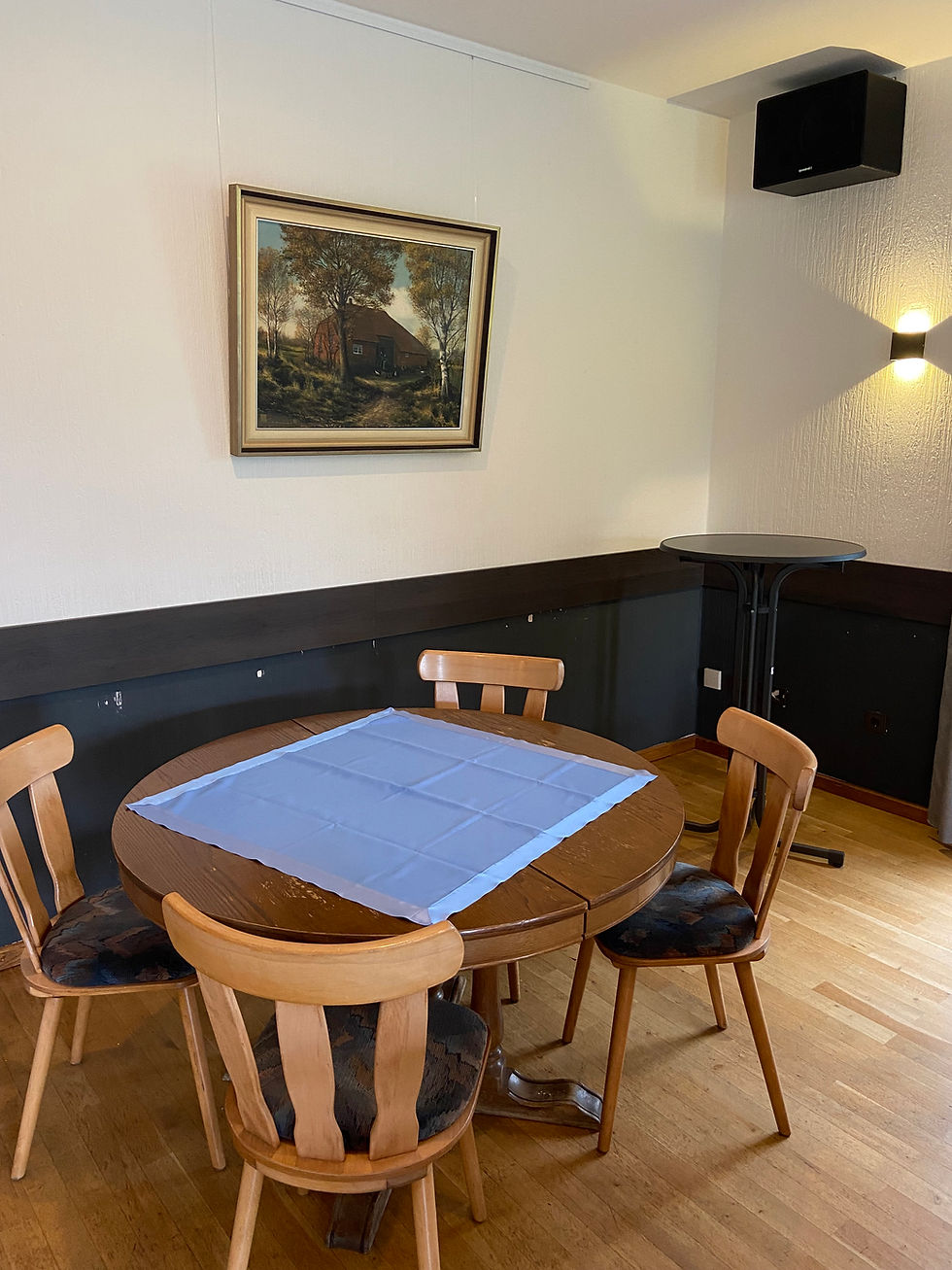 Der neue Platz des Gemäldes im Ihorster Dörpshus