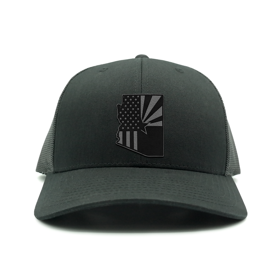 Thumbnail: Gray Country & State - Curved Trucker