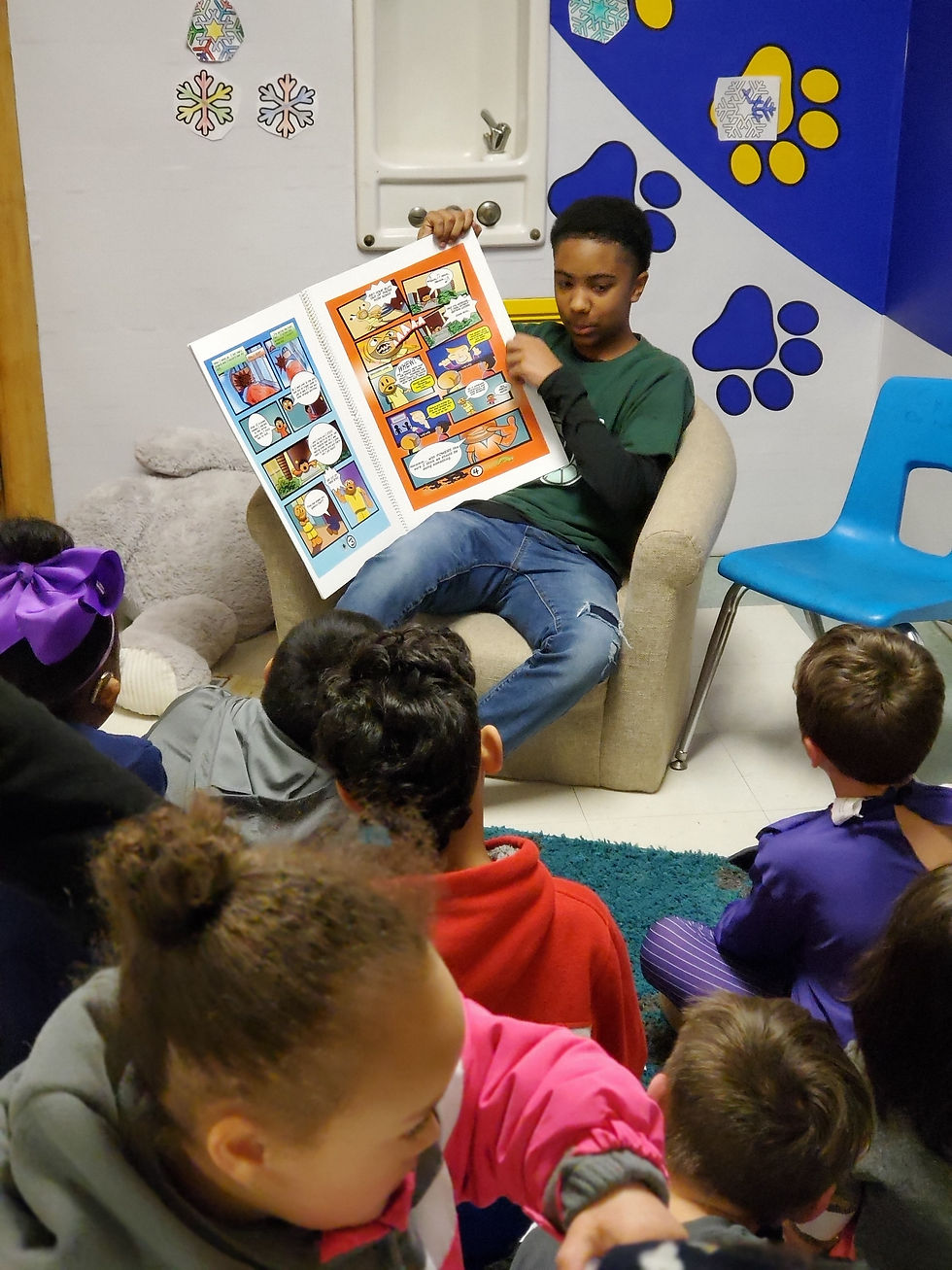 reading to children
