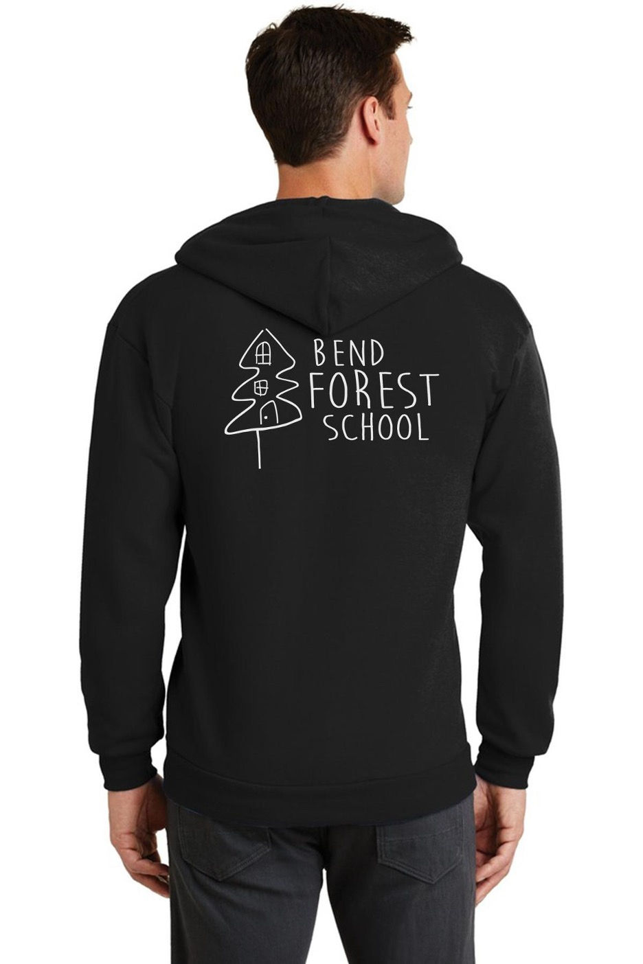 Thumbnail: Adult Zip-up Hoodie