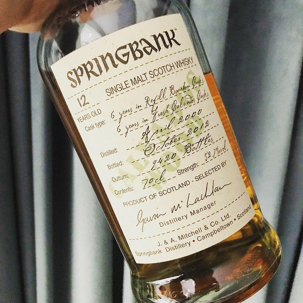 Springbank Calvados Wood 2000 12 Years Old