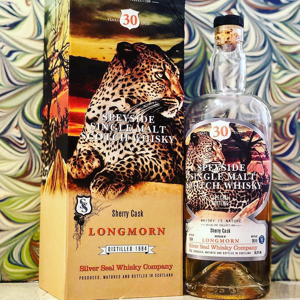 Silver Seal Whisky is Nature Longmorn 1984 30 Years Old