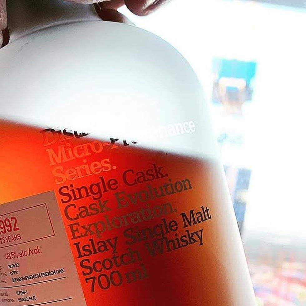 Bruichladdich Distillery Micro-Provenance Series Single Cask 1992 Aged 25 Years Exclusively Bottled for Hong Kong International Airport Duty Zero by CDF