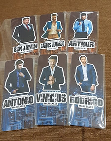 Marcadores 3D - Família Valentini