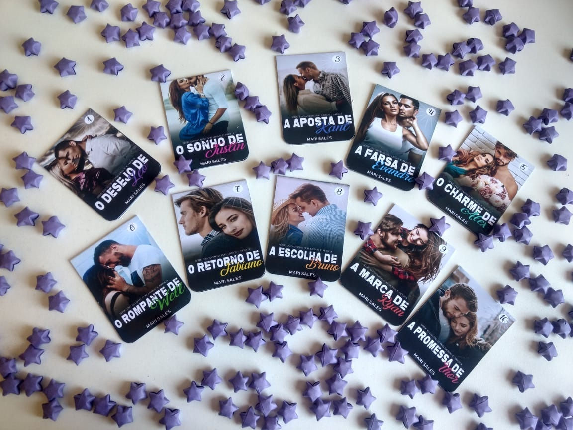 Marcadores de imã - Encantadas por Livros e Música: Primeira Temproada