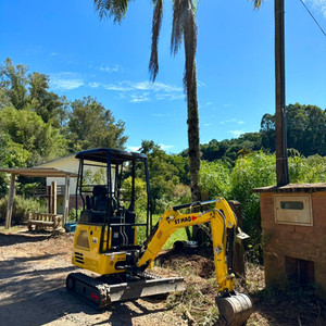 Serviços em redes de drenagem pluvial em área rural