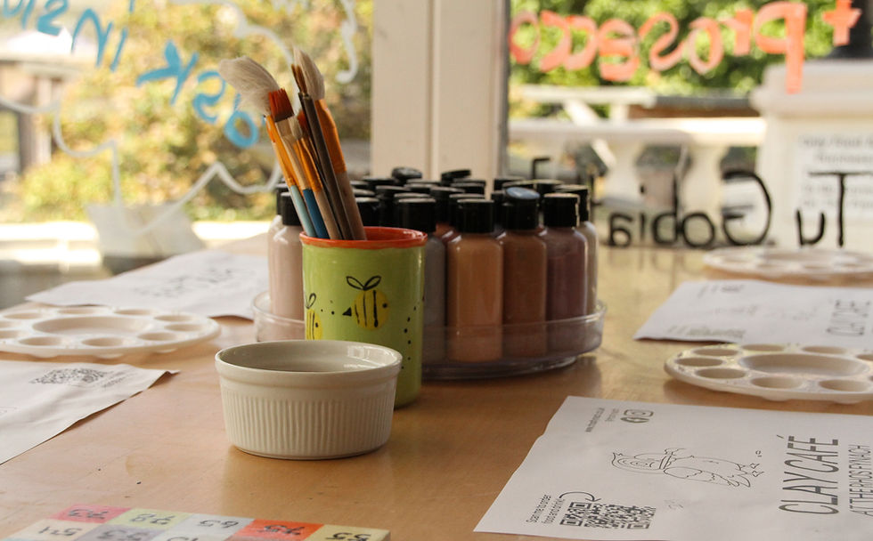Clay cafe, Rhos-on-Sea