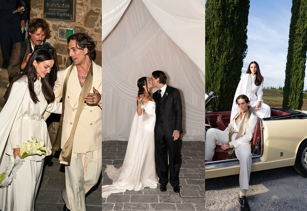 Inside Dove Cameron and Damiano David’s Secret Tuscan Wedding