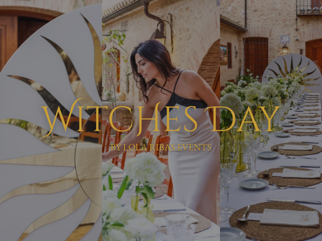 Discover Lola Ribas Events' exclusive Witches Day: a sophisticated annual celebration in Valencia blending female empowerment, luxury design, and mystical magic.