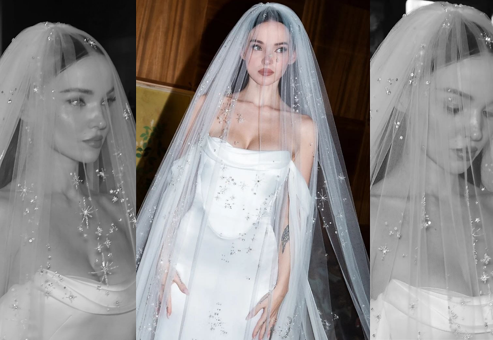 Dove Cameron’s wedding dress