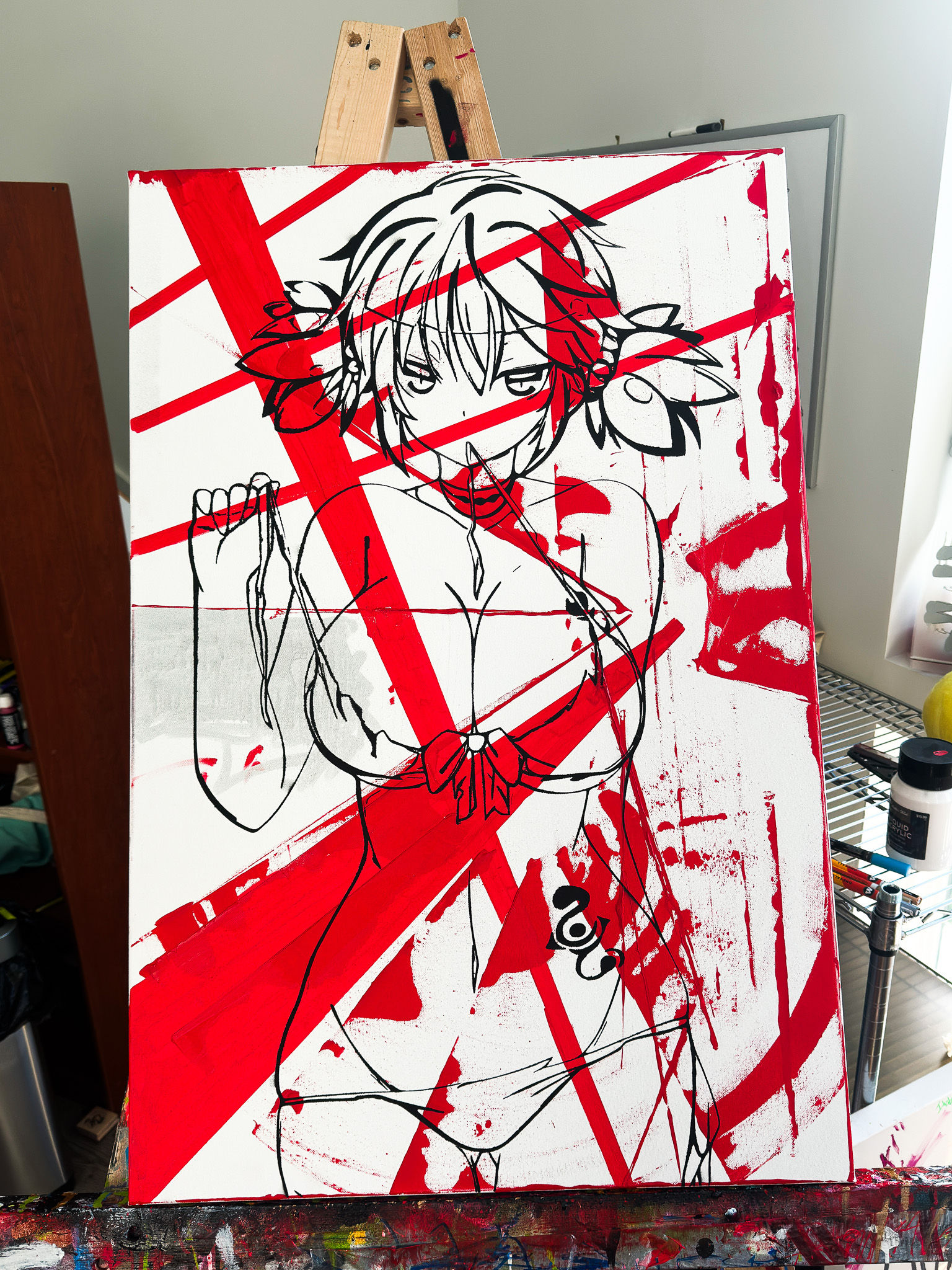 "UNTITLED" Hikage Painting