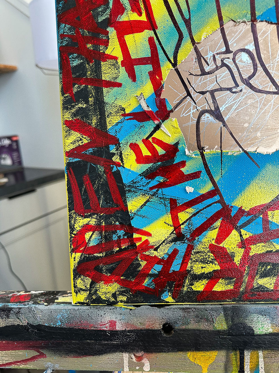 Thumbnail: "CLOSED DOORS" Nao Tomori Painting