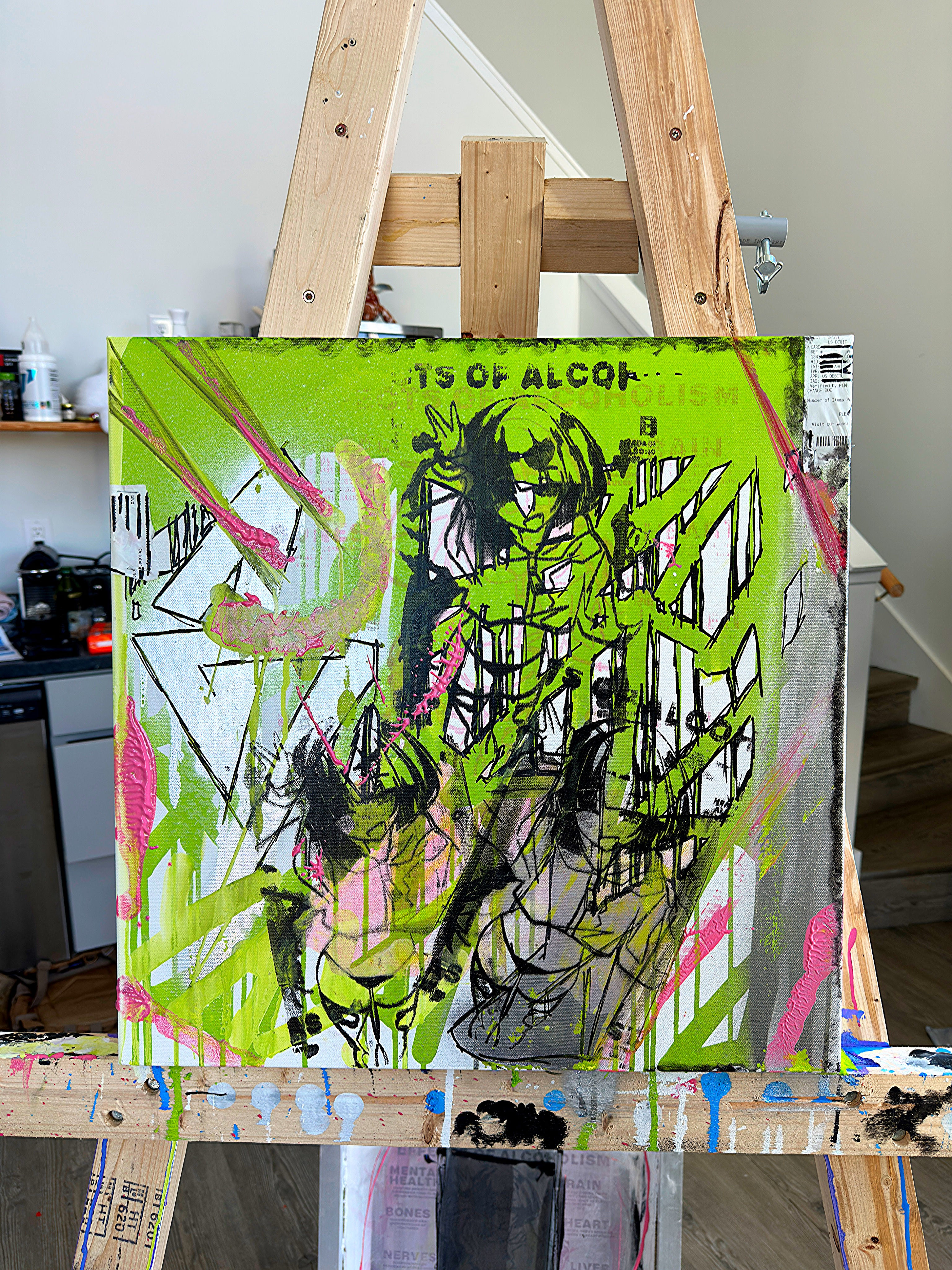 “RECEIPT” Kikuri Painting