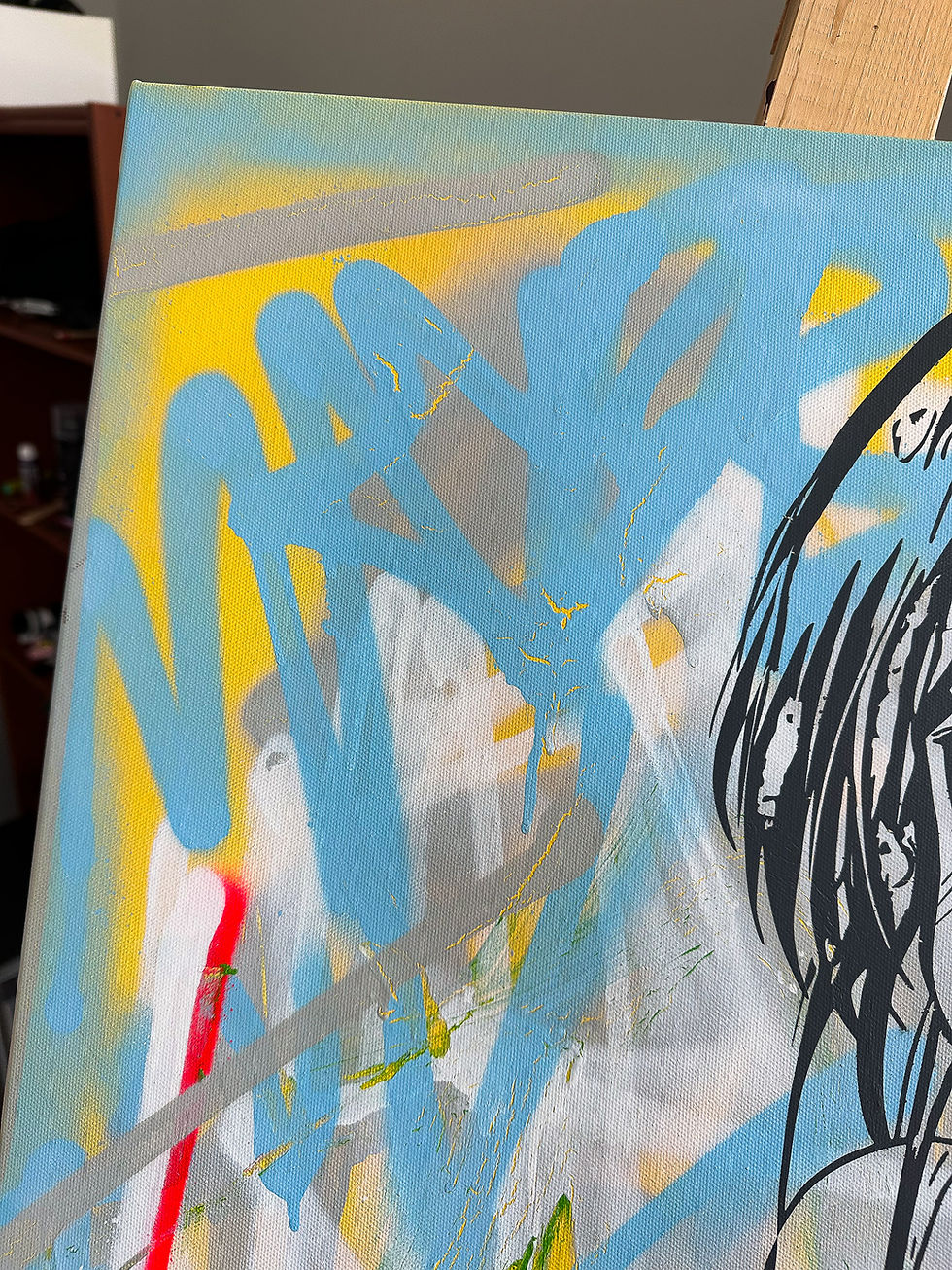 Thumbnail: "CROSSROADS" Chizuru Painting