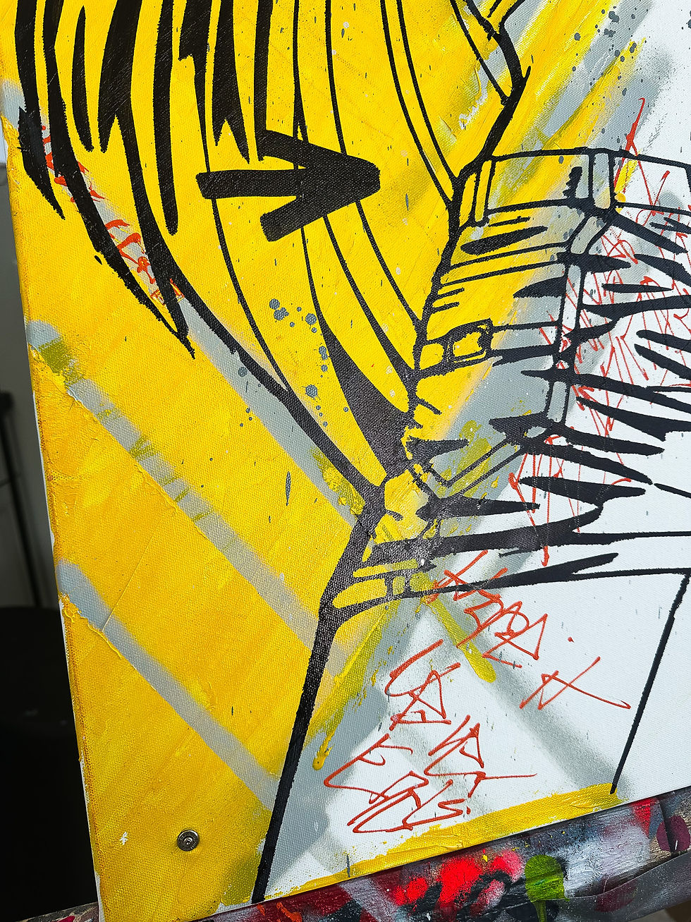 Thumbnail: "PAIN WITH PURPOSE" Eda Painting