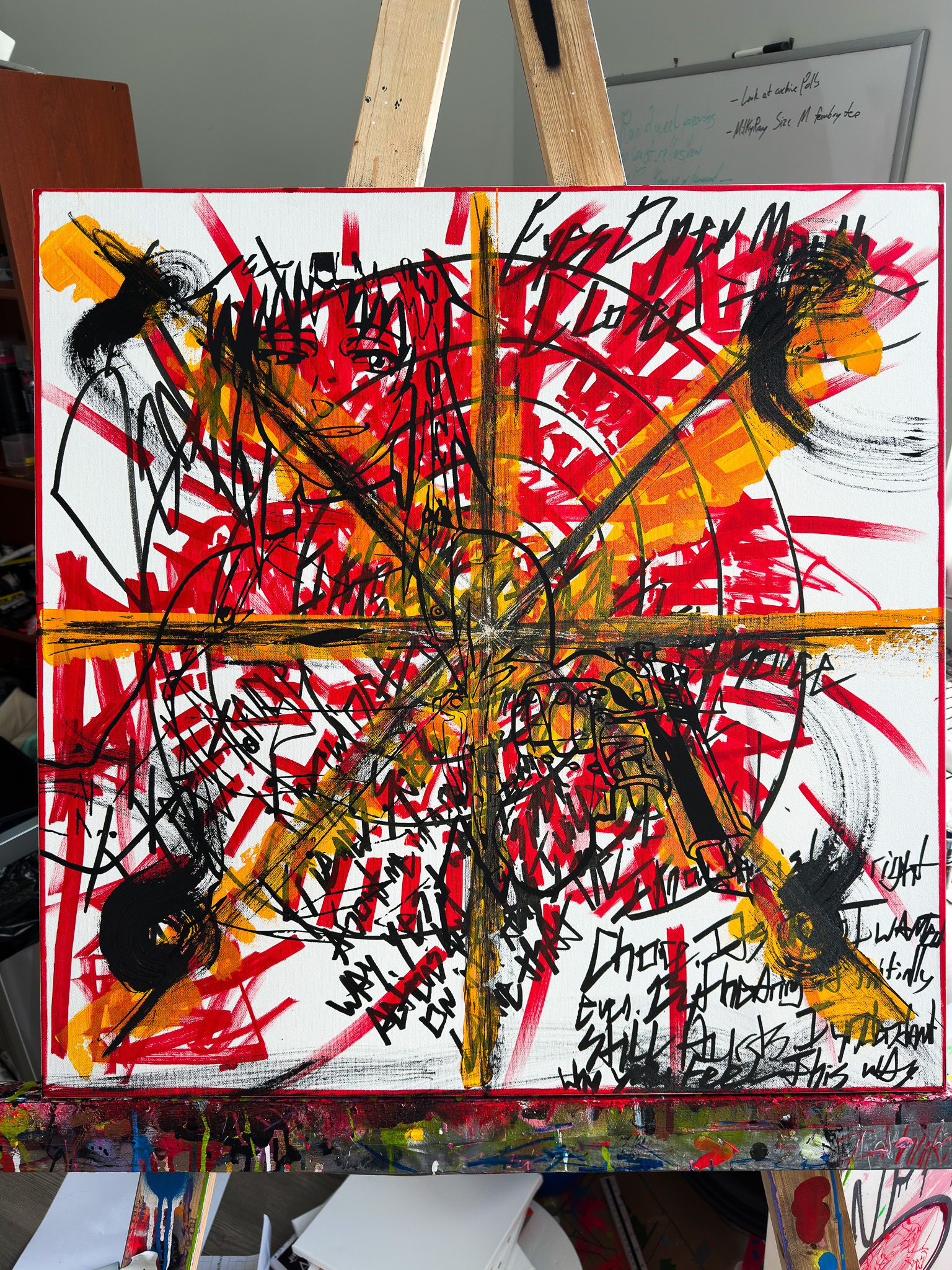 "C'EST LA VIE" Revy Painting