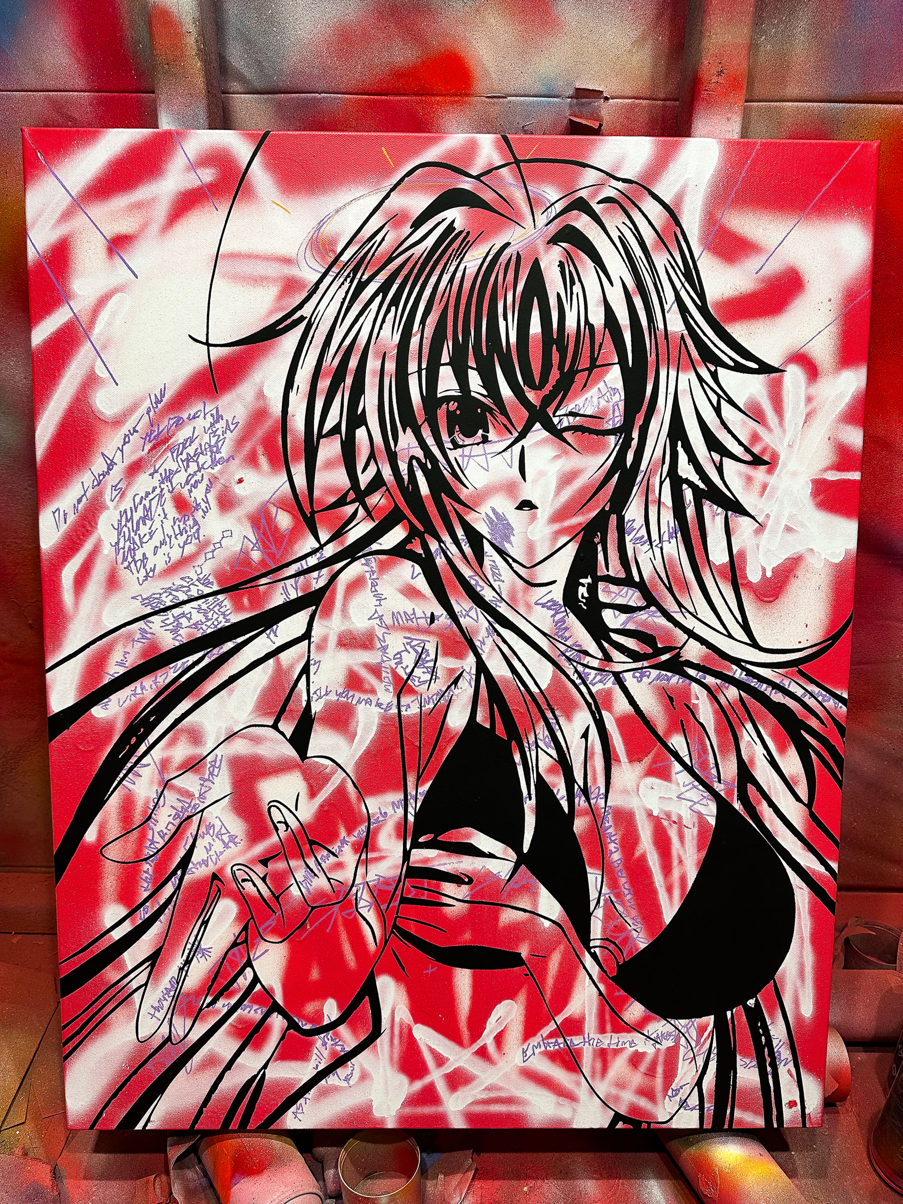 "THE LIGHT" Rias Painting