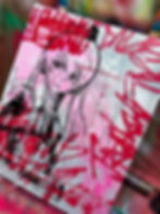 Thumbnail: "OMNISCIENT" Erika Painting