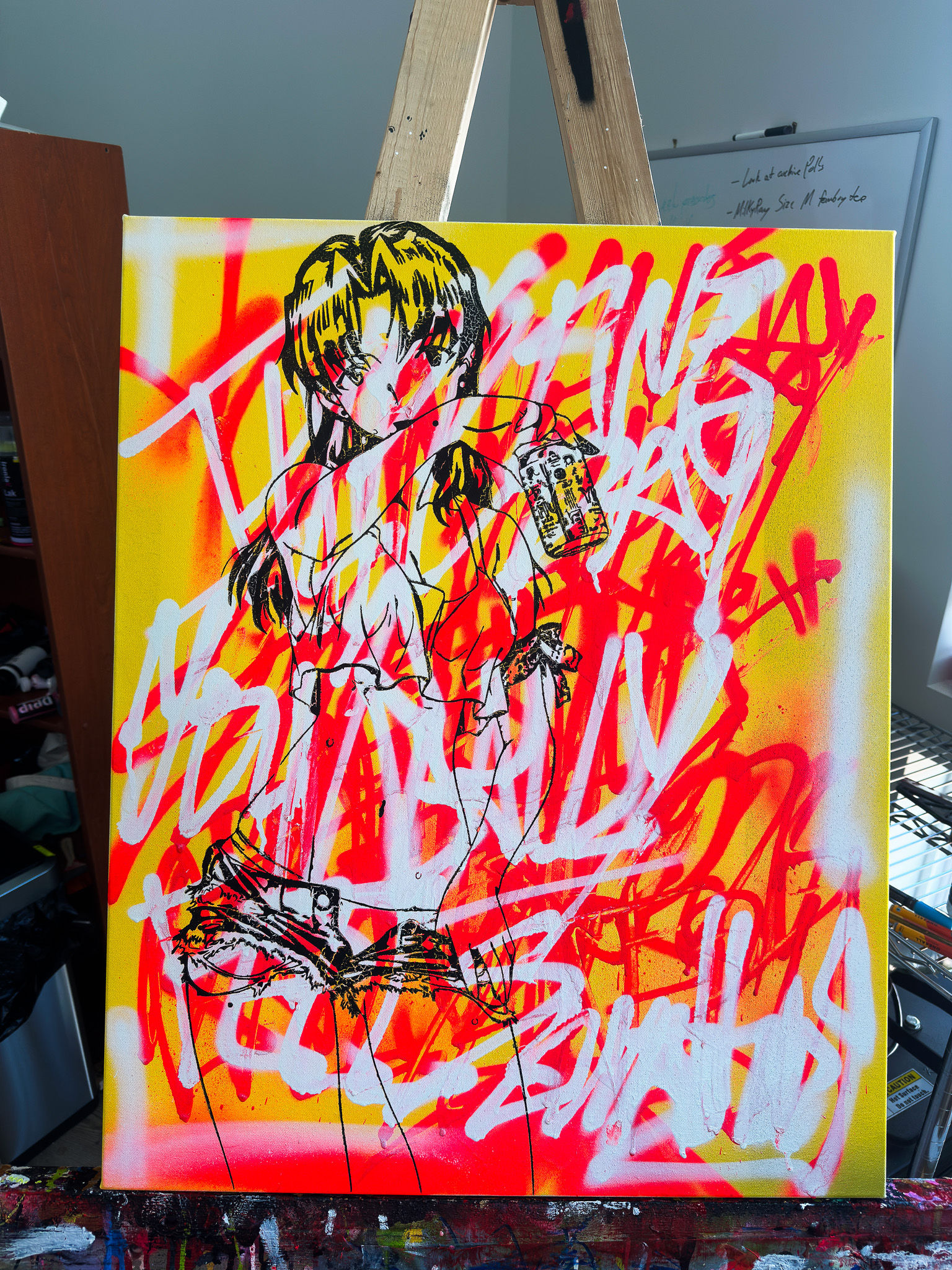 "TOMMOROW MORNING" Misato Painting