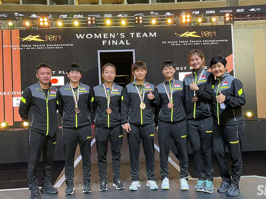 Table Tennis: Singapore Women Paddlers Achieve Bronze at Asian Championships 2021