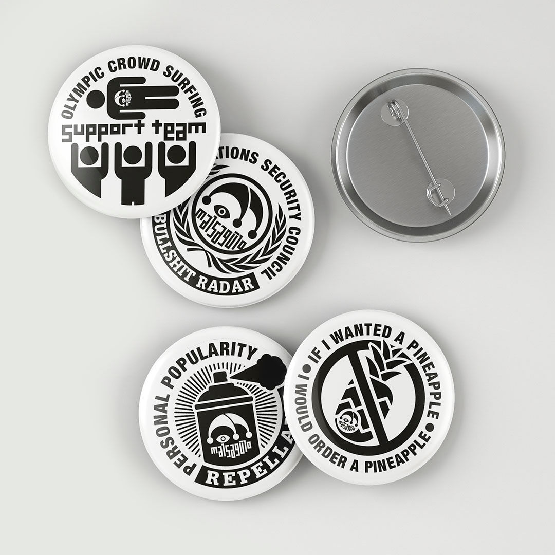 Pin Buttons