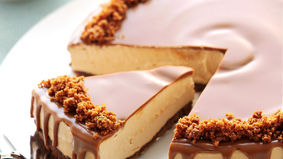 No-bake Biscoff cheesecake