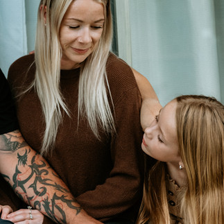 Mother Daughter Photo Front Door Session 