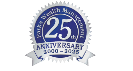 We are proud to announce the 25th Anniversary of Parks Wealth Management!