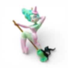 Loretta - Pastel Candy Witch by Miss Fluff