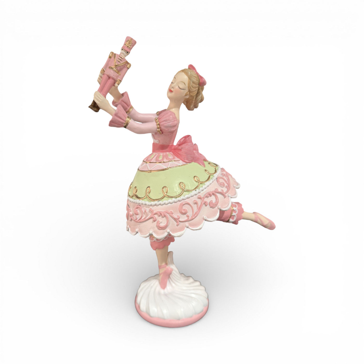 8in Cake Dancer w/Nutcracker